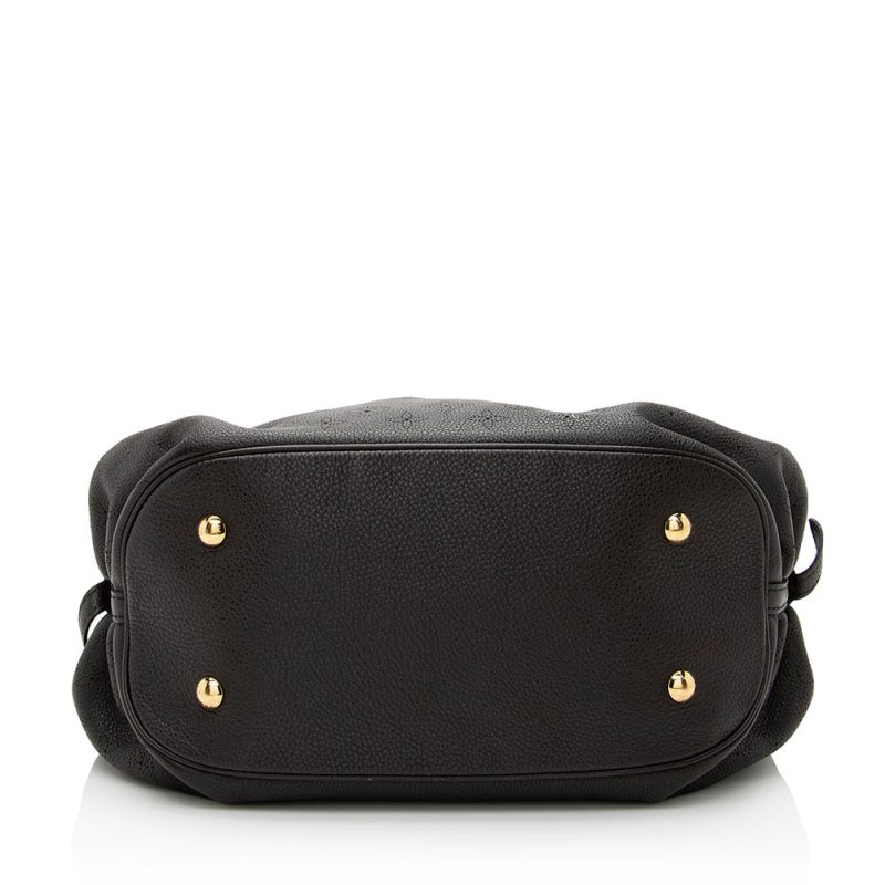 Louis Vuitton Mahina Leather L Hobo (SHF-21768) - Image 3