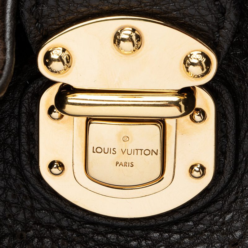 Louis Vuitton Mahina Leather L Hobo (SHF-21768) - Image 8