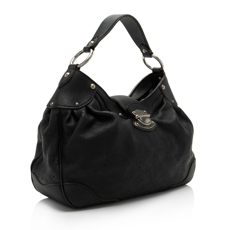 Louis Vuitton Mahina Leather Solar PM Shoulder Bag (SHF-BTAZRY)
