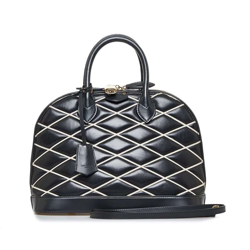 Louis Vuitton Malletage Alma PM (SHG-tXmyC1) - Image 4
