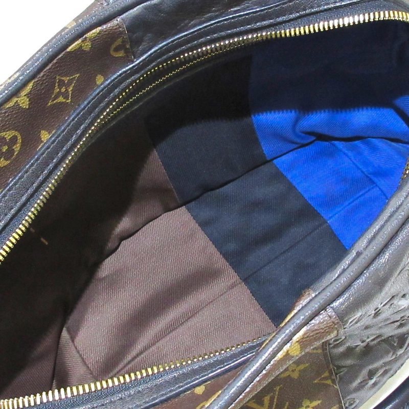 Louis Vuitton Marine Monogram Blocks Tote (SHG-36525) - Image 5