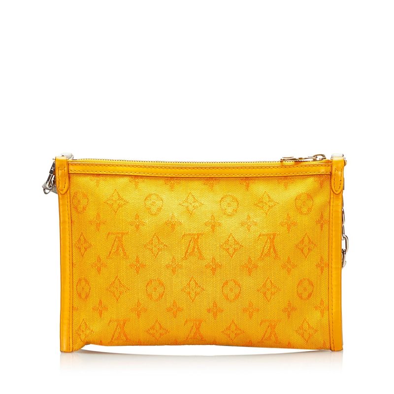 Louis Vuitton Monogram Antarctica Double Flat Messenger (SHG-37696) - Image 2