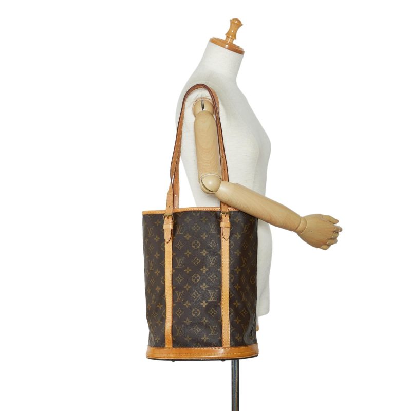 Louis Vuitton Monogram Bucket GM (SHG-Iw6qRT) - Image 4