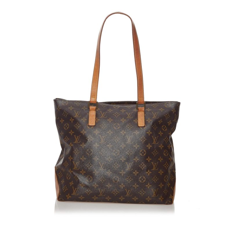 Louis Vuitton Monogram Cabas Mezzo (SHG-31329) - Image 9