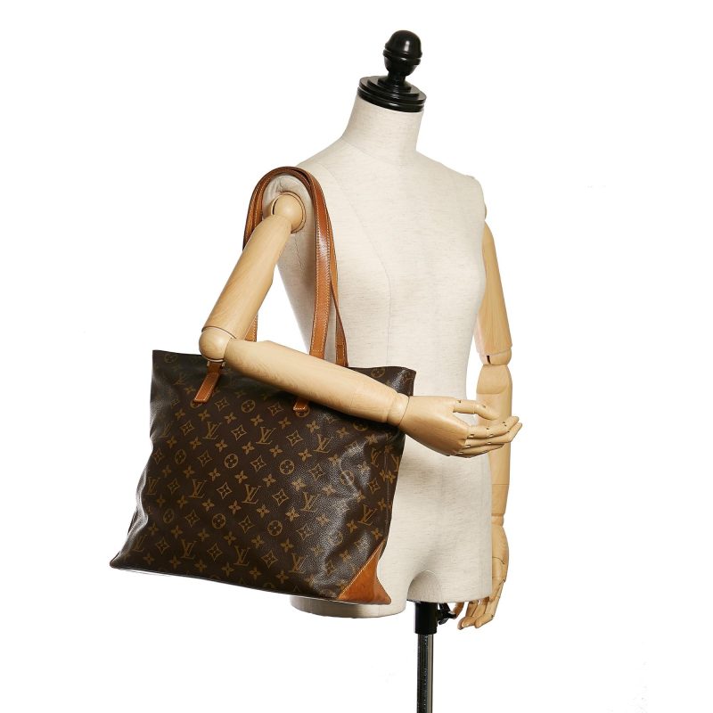 Louis Vuitton Monogram Cabas Mezzo (SHG-31329) - Image 4