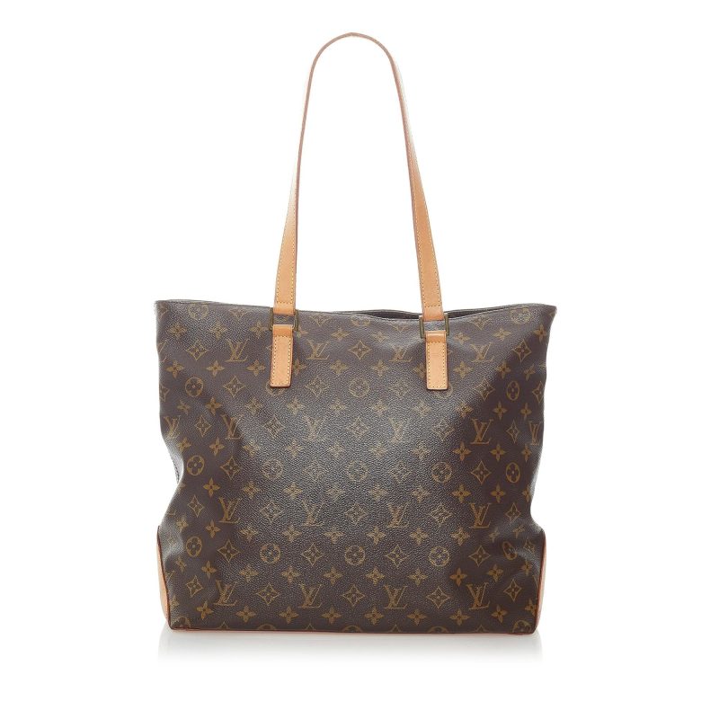Louis Vuitton Monogram Cabas Mezzo (SHG-32293) - Image 2