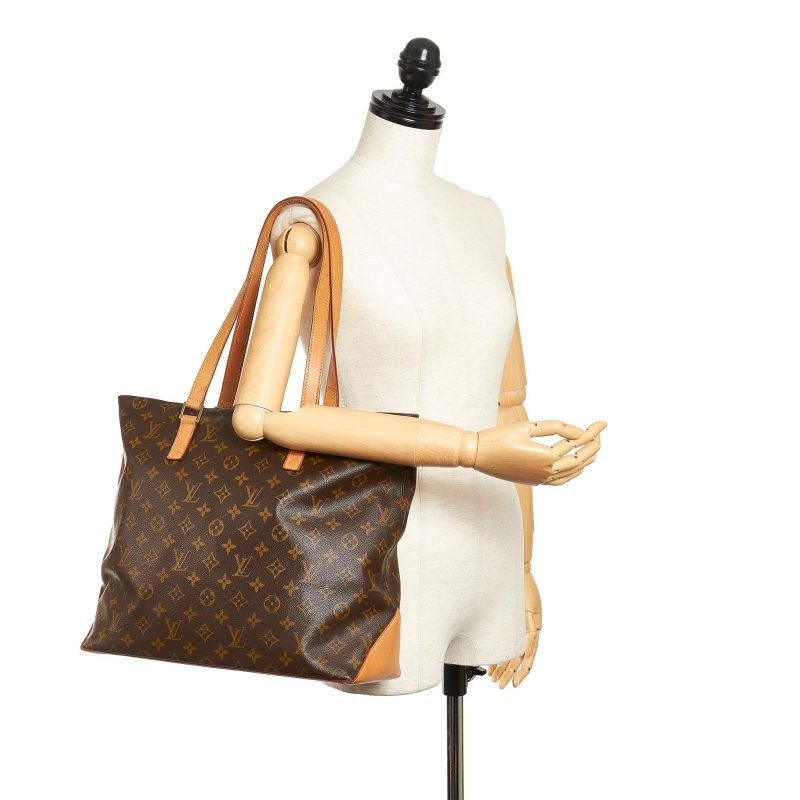 Louis Vuitton Monogram Cabas Mezzo (SHG-32293) - Image 4