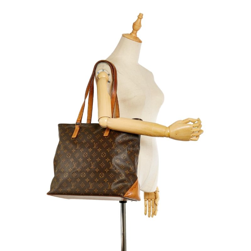 Louis Vuitton Monogram Cabas Mezzo (SHG-32491) - Image 4