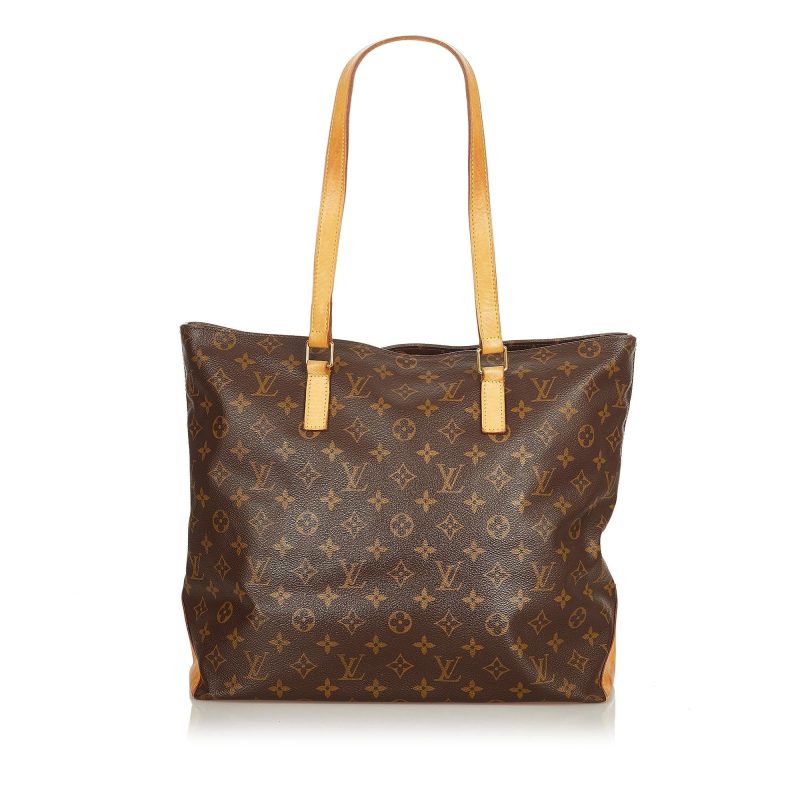 Louis Vuitton Monogram Cabas Mezzo (SHG-33875) - Image 9