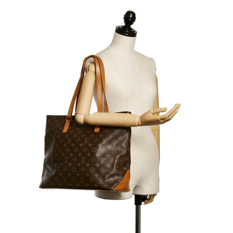 Louis Vuitton Monogram Cabas Mezzo (SHG-34169) - Image 4