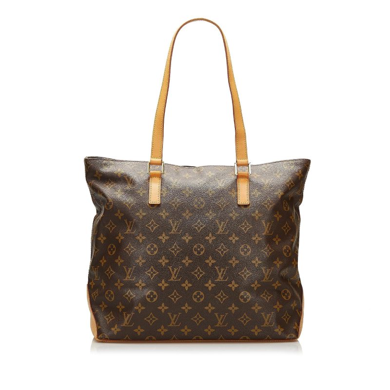 Louis Vuitton Monogram Cabas Mezzo (SHG-37077) - Image 2