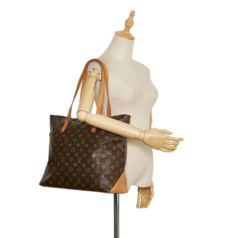 Louis Vuitton Monogram Cabas Mezzo (SHG-37077) - Image 4