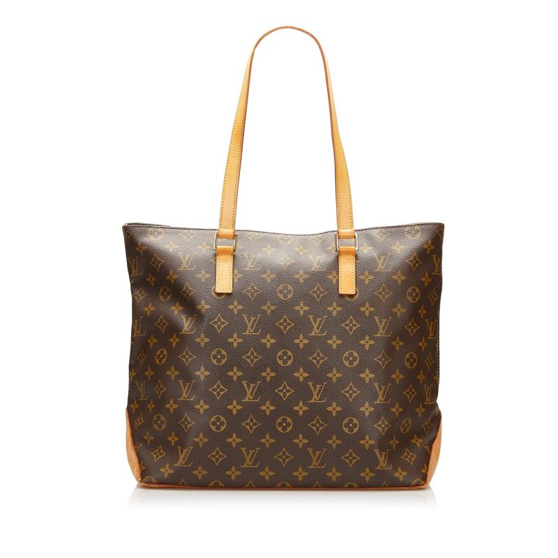 Louis Vuitton Monogram Cabas Mezzo (SHG-37083) - Image 2