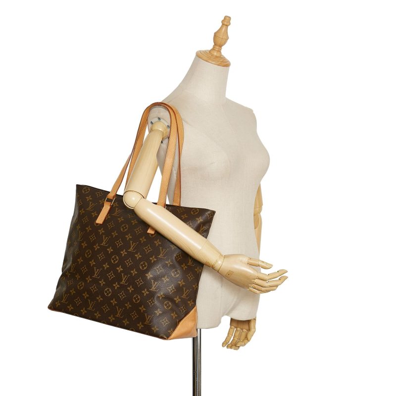 Louis Vuitton Monogram Cabas Mezzo (SHG-37083) - Image 4