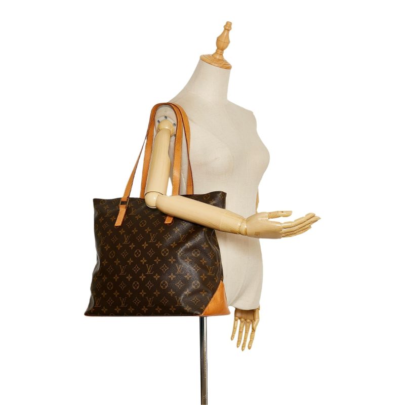 Louis Vuitton Monogram Cabas Mezzo (SHG-w8T1r9) - Image 4