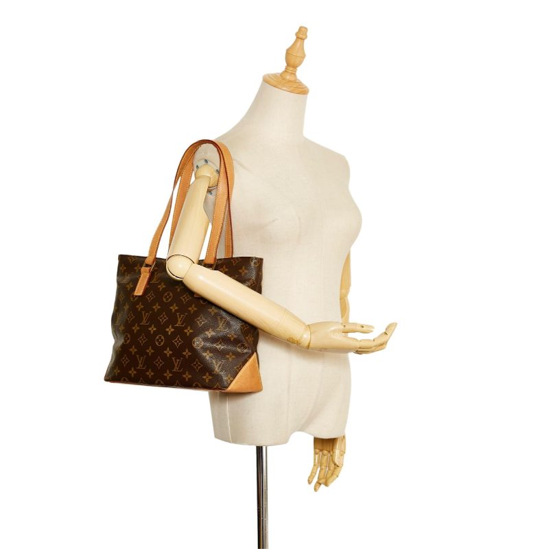 Louis Vuitton Monogram Cabas Piano (SHG-ngEBSp) - Image 4