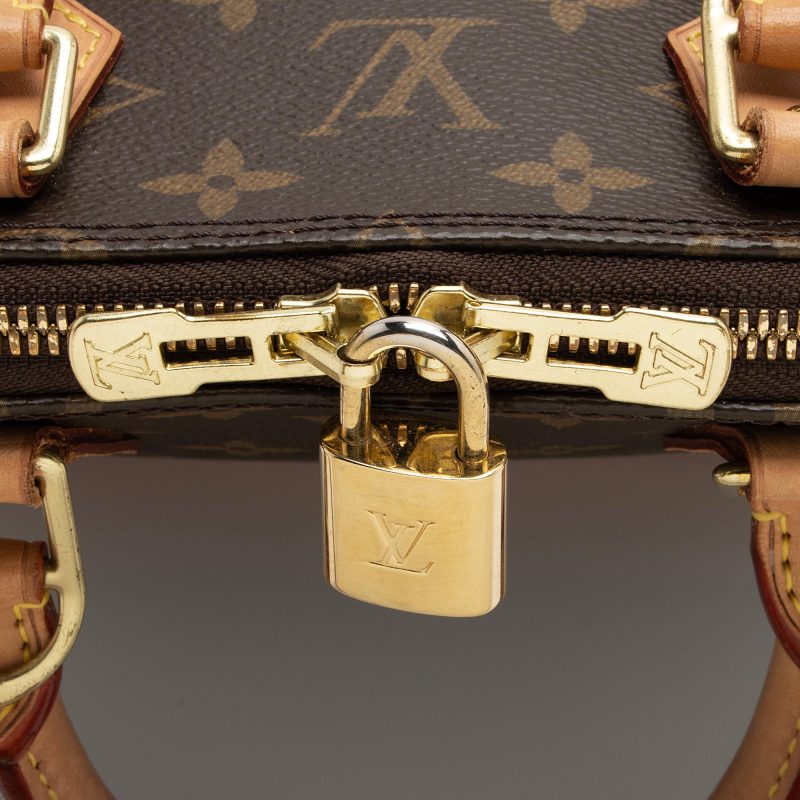 Louis Vuitton Monogram Canvas Alma BB Satchel (SHF-RDvgz0) - Image 8