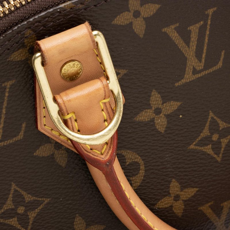 Louis Vuitton Monogram Canvas Alma BB Satchel (SHF-RDvgz0) - Image 9
