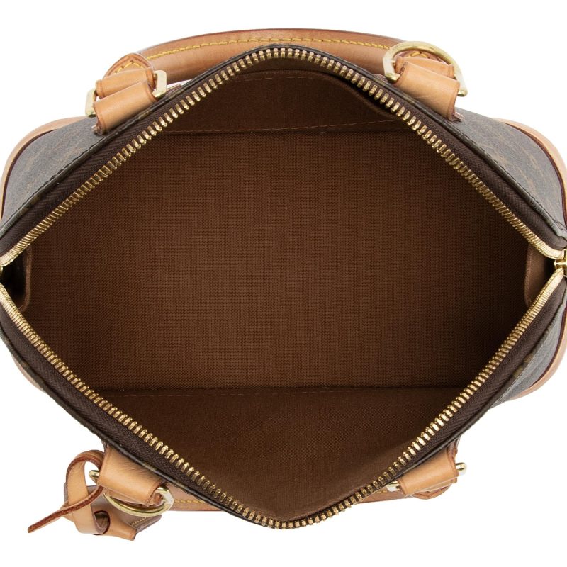 Louis Vuitton Monogram Canvas Alma BB Satchel (SHF-RDvgz0) - Image 6
