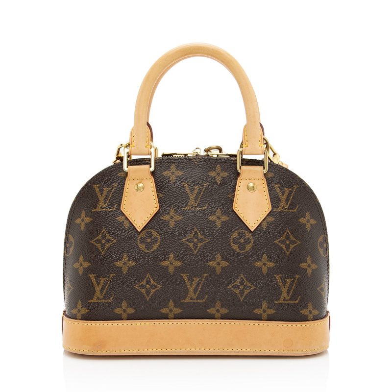 Louis Vuitton Monogram Canvas Alma BB Satchel (SHF-85zfAm) - Image 2