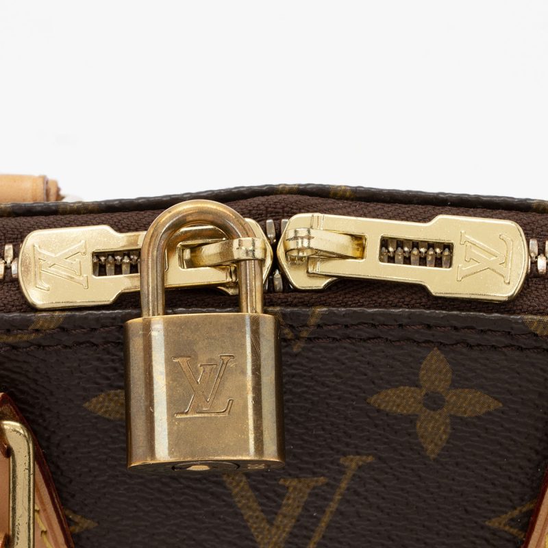 Louis Vuitton Monogram Canvas Alma BB Satchel (SHF-85zfAm) - Image 9