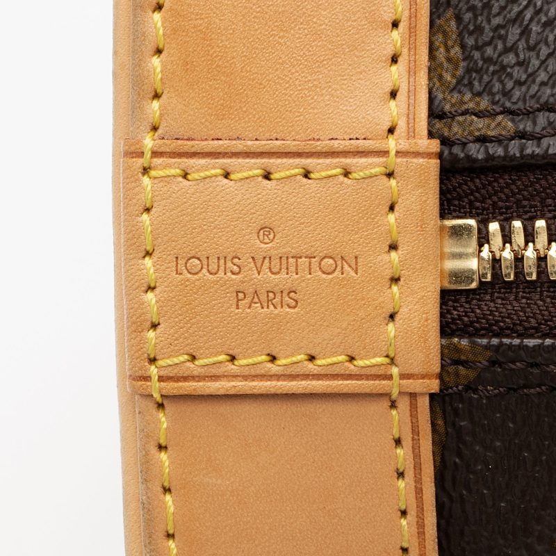 Louis Vuitton Monogram Canvas Alma BB Satchel (SHF-85zfAm) - Image 7