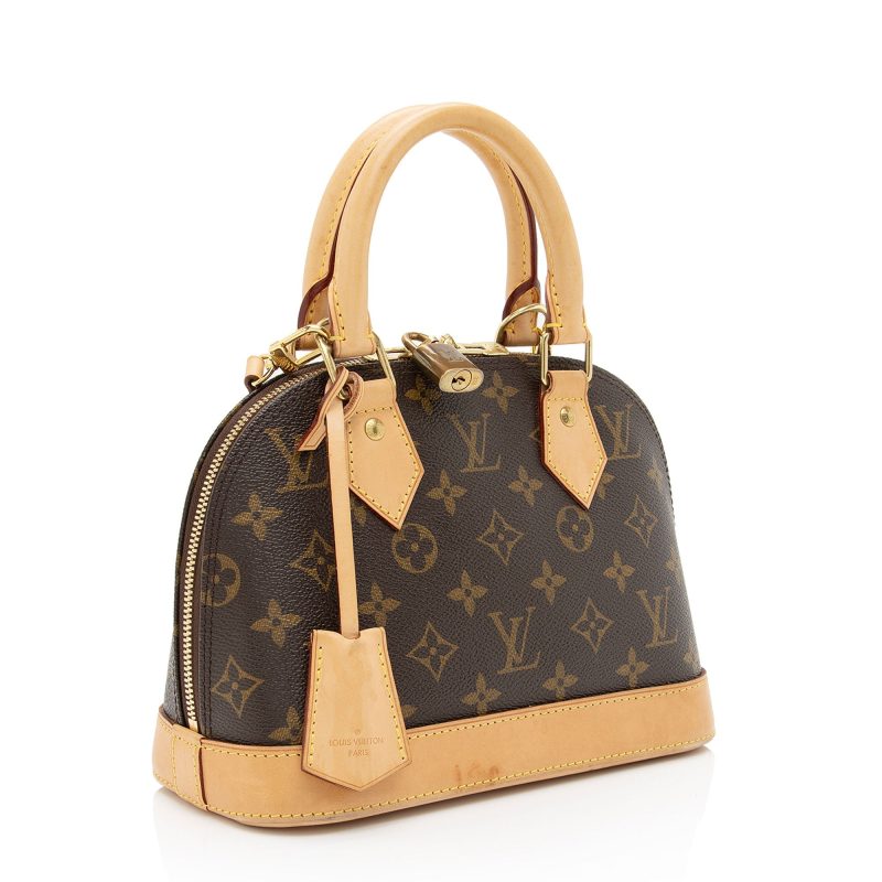 Louis Vuitton Monogram Canvas Alma BB Satchel (SHF-85zfAm)