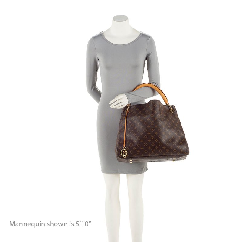 Louis Vuitton Monogram Canvas Artsy MM Shoulder Bag (SHF-21914) - Image 4