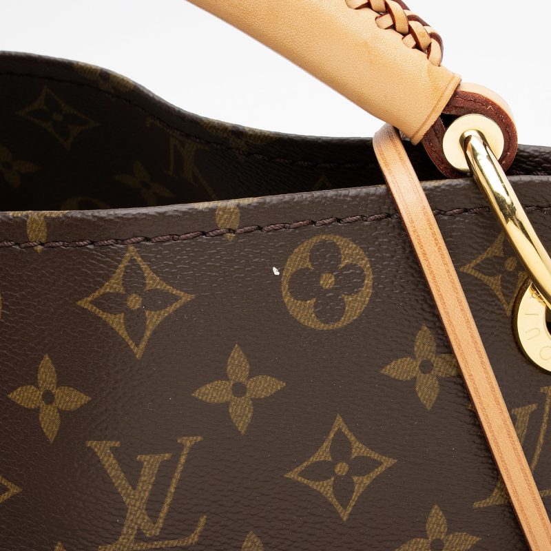 Louis Vuitton Monogram Canvas Artsy MM Shoulder Bag (SHF-23698) - Image 10