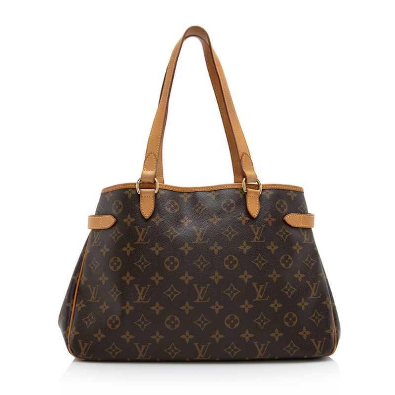 Louis Vuitton Monogram Canvas Batignolles Horizontal Tote (SHF-21273) - Image 2