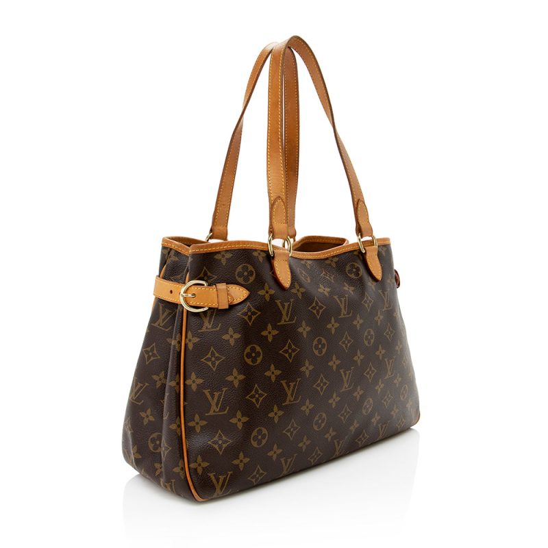 Louis Vuitton Monogram Canvas Batignolles Horizontal Tote (SHF-rslQMN)