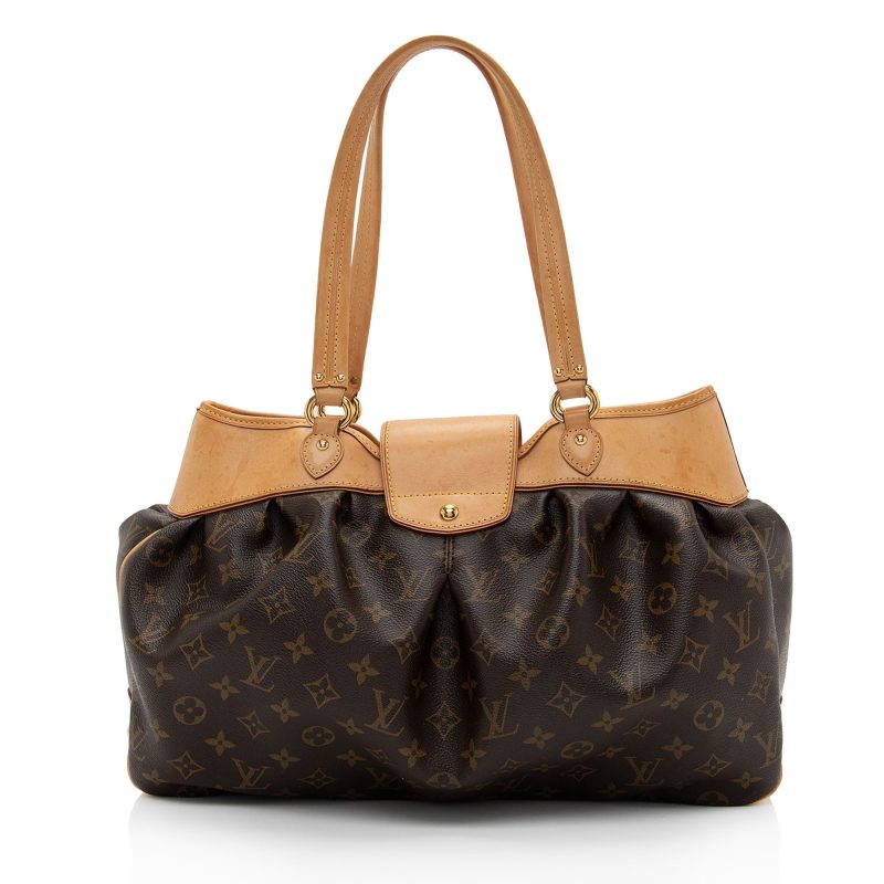 Louis Vuitton Monogram Canvas Boetie MM Satchel (SHF-rt39pB) - Image 2