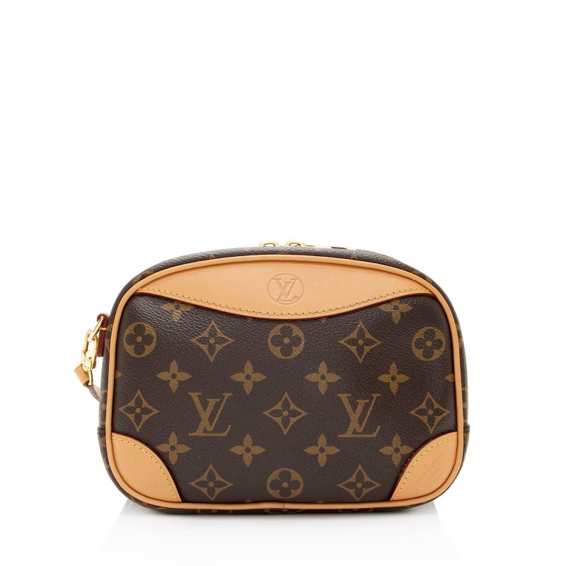 Louis Vuitton Monogram Canvas Deauville Mini Shoulder Bag (SHF-sSJvjs) - Image 2