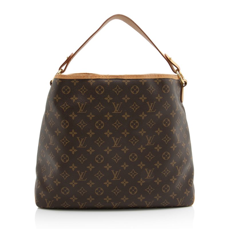 Louis Vuitton Monogram Canvas Delightful MM Shoulder Bag (SHF-23428) - Image 2