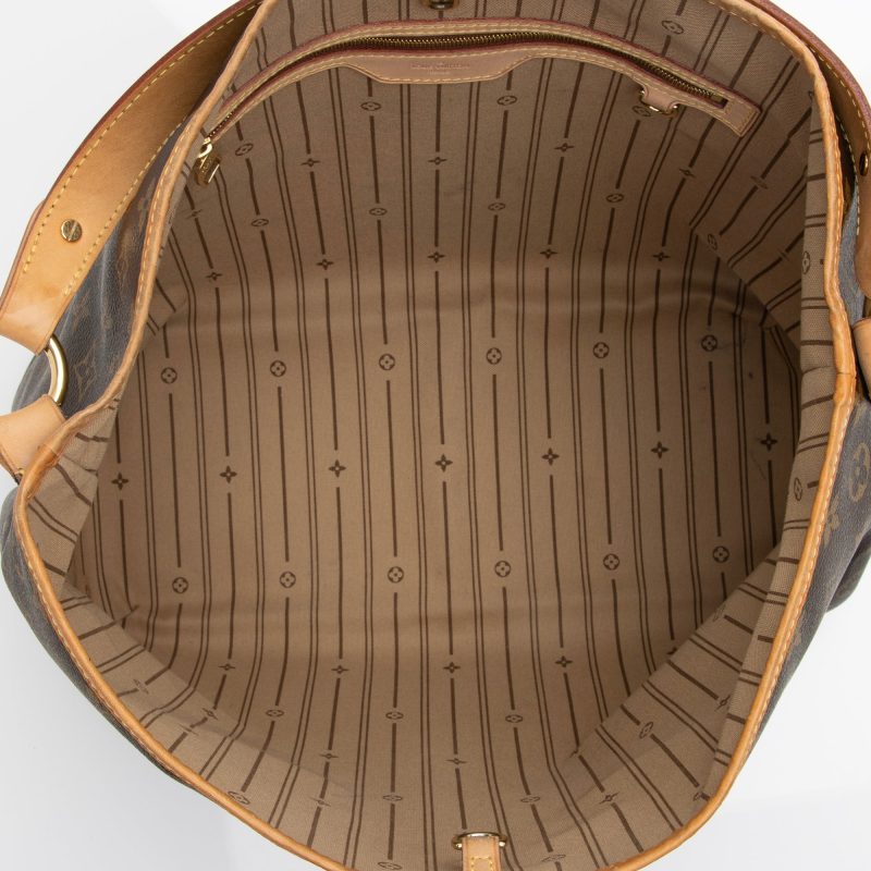 Louis Vuitton Monogram Canvas Delightful MM Shoulder Bag (SHF-23428) - Image 6