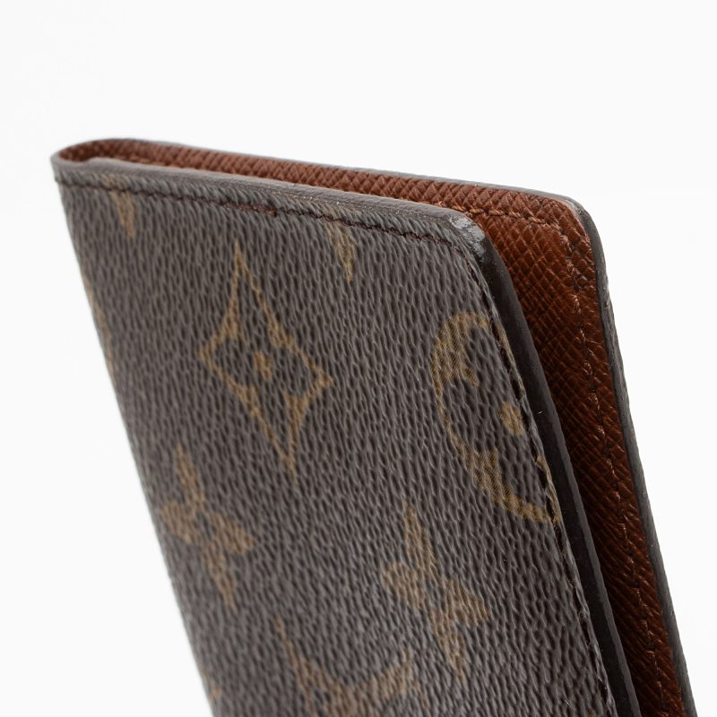 Louis Vuitton Monogram Canvas Porte 2 Vertical Card Holder (SHF-njByOR) - Image 10