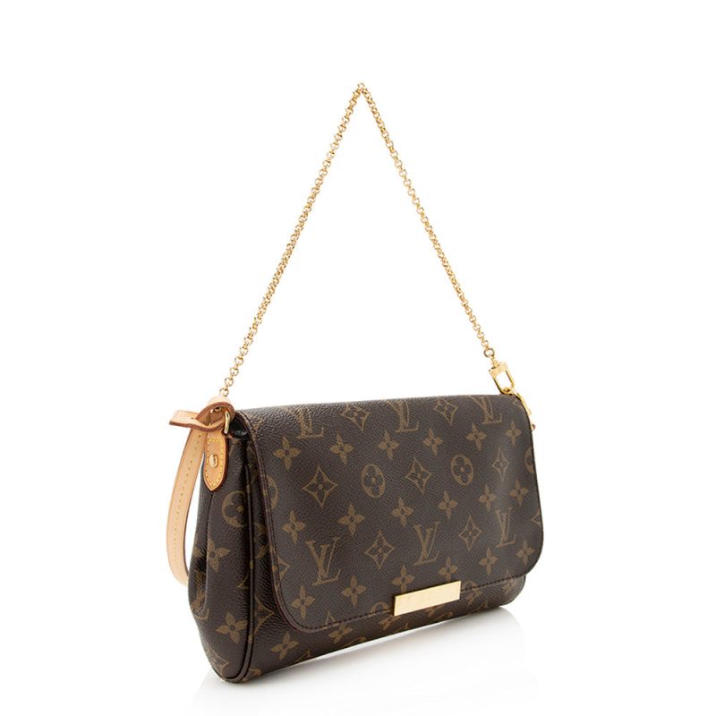 Louis Vuitton Monogram Canvas Favorite MM Shoulder Bag (SHF-19857)