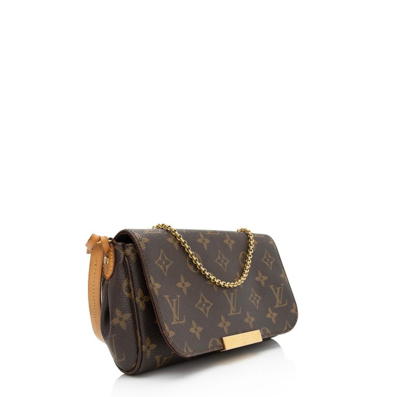Louis Vuitton Monogram Canvas Favorite PM Shoulder Bag (SHF-w3R6pd)