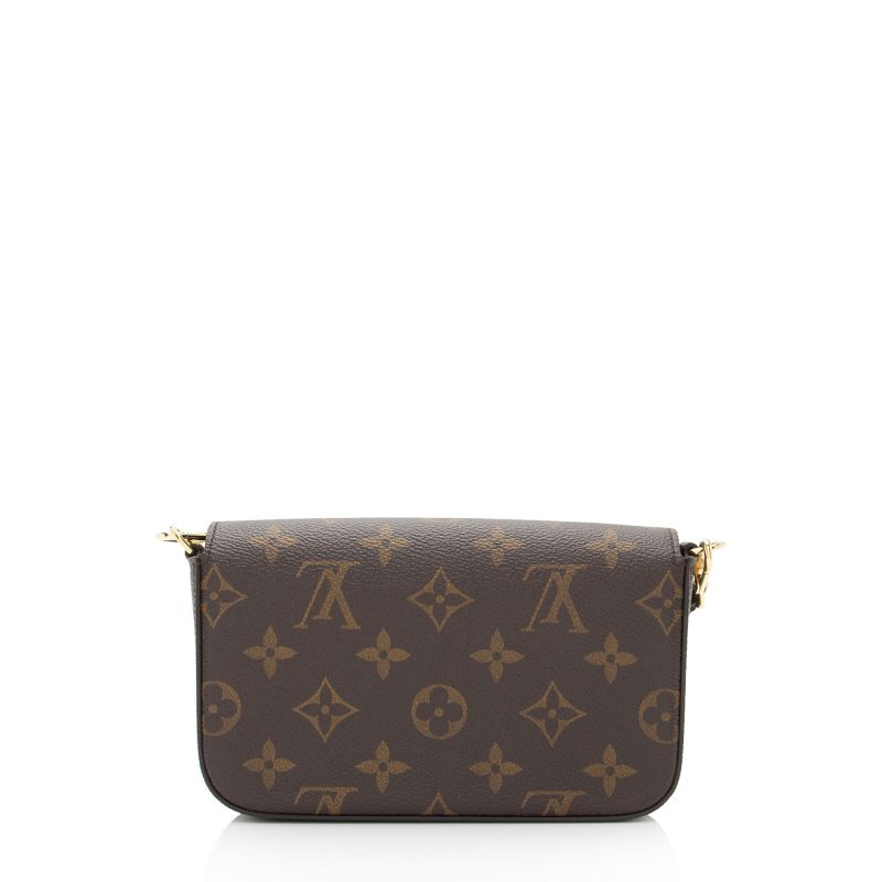 Louis Vuitton Monogram Canvas Felicie Strap & Go Crossbody Bag (SHF-LRQxmR) - Image 2