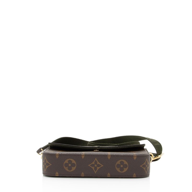 Louis Vuitton Monogram Canvas Felicie Strap & Go Crossbody Bag (SHF-LRQxmR) - Image 3
