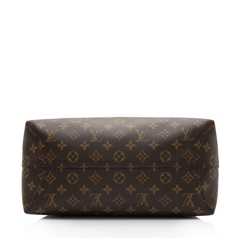Louis Vuitton Monogram Canvas Flower Hobo (SHF-3DsKdp) - Image 3