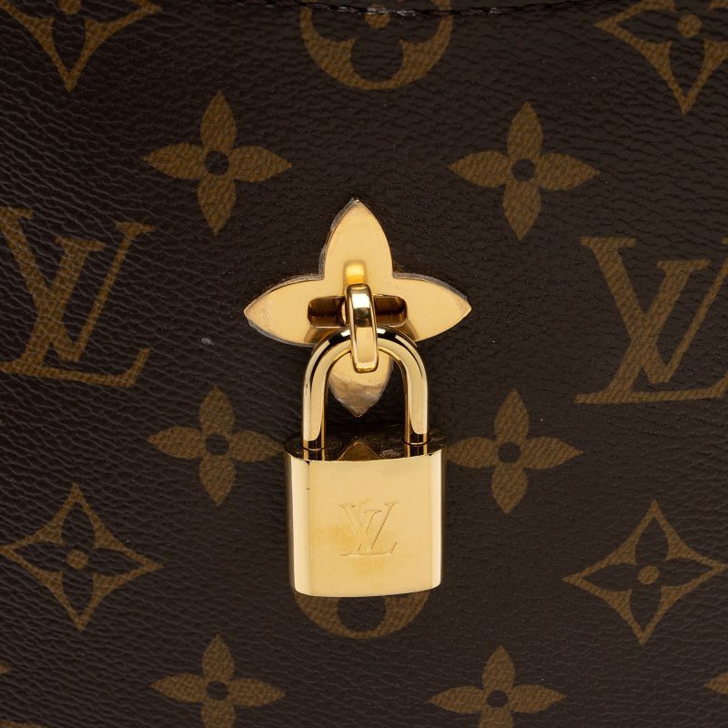 Louis Vuitton Monogram Canvas Flower Hobo (SHF-3DsKdp) - Image 9