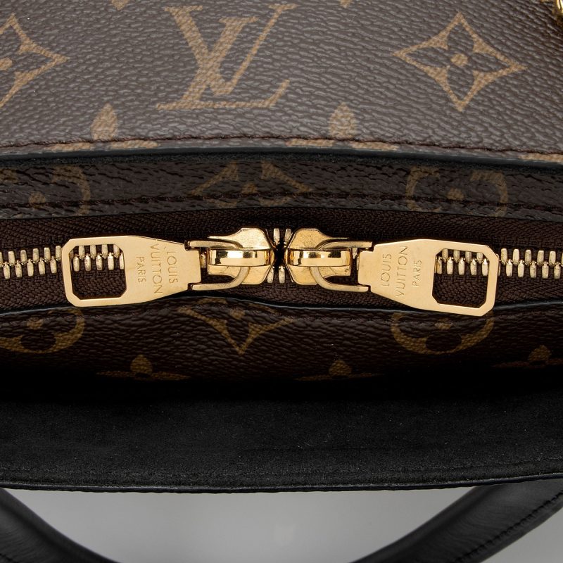Louis Vuitton Monogram Canvas Flower MM Zip Tote (SHF-9JBTnX) - Image 9