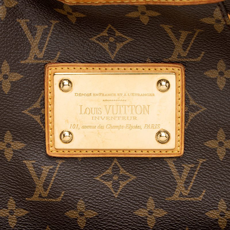 Louis Vuitton Monogram Canvas Galliera PM Shoulder Bag (SHF-20289) - Image 7