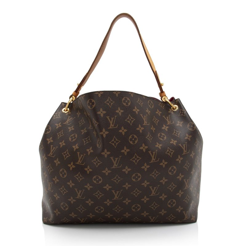 Louis Vuitton Monogram Canvas Graceful MM Hobo (SHF-dAqT5n) - Image 2
