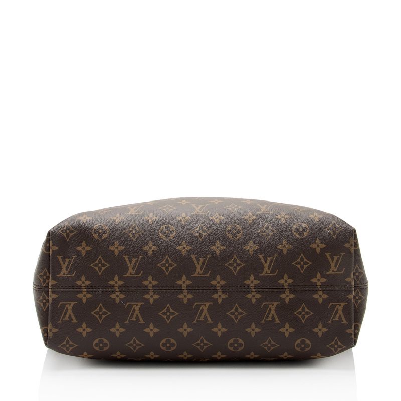 Louis Vuitton Monogram Canvas Graceful MM Hobo (SHF-ovfcpu) - Image 3