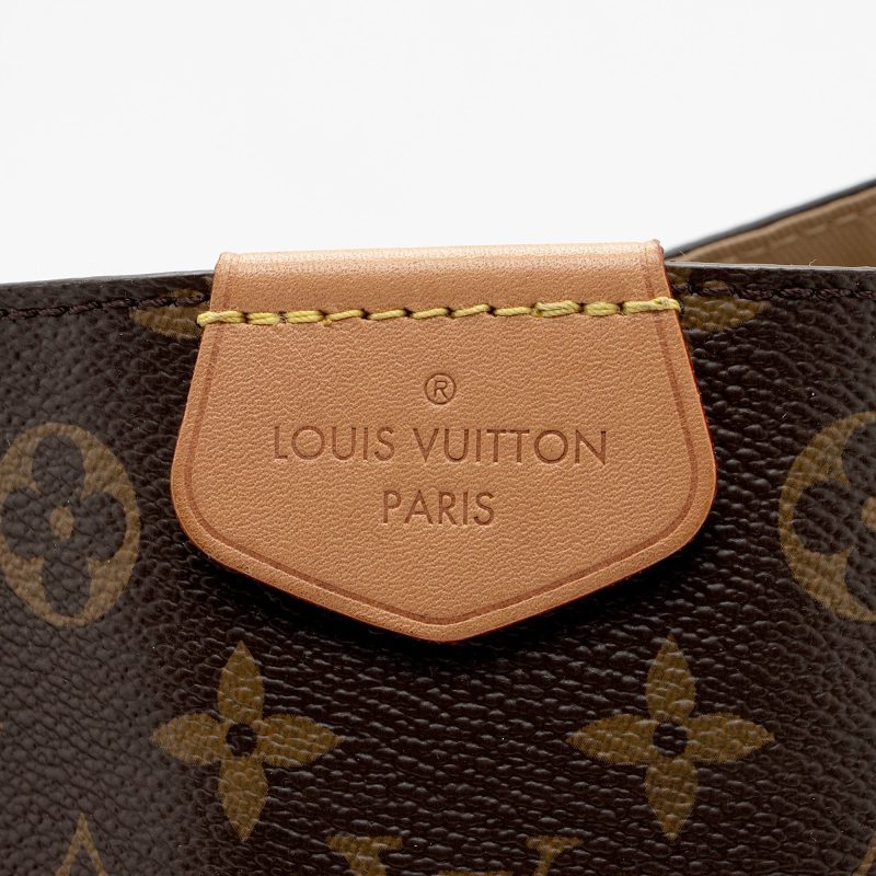 Louis Vuitton Monogram Canvas Graceful MM Hobo (SHF-ovfcpu) - Image 8