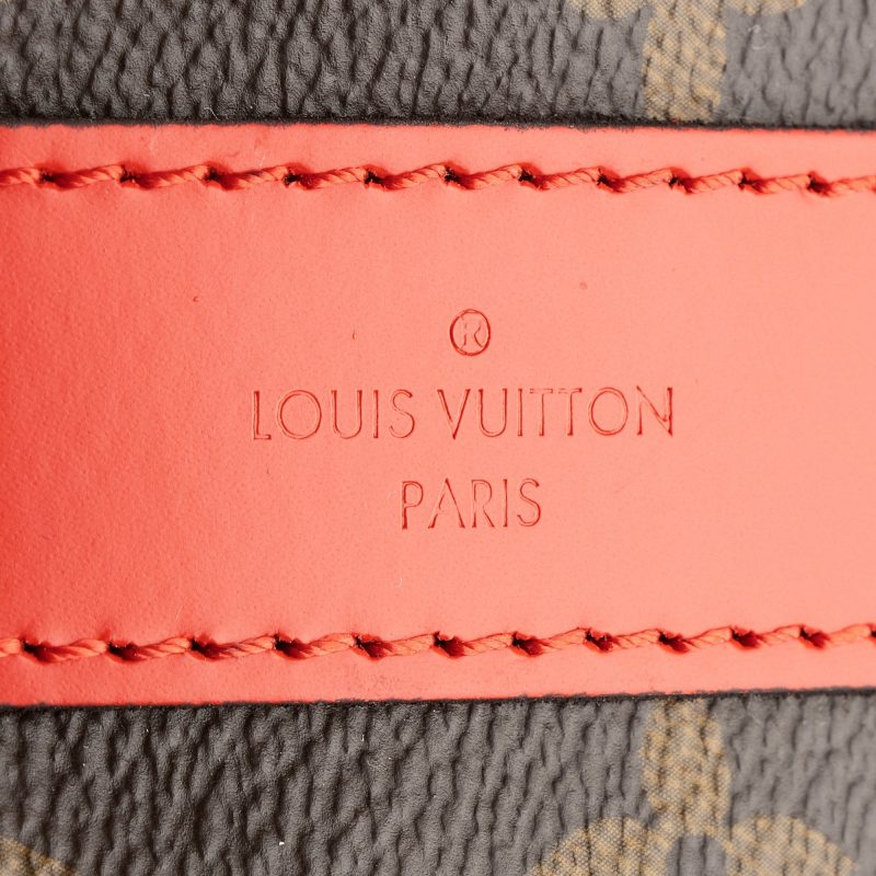 Louis Vuitton Monogram Canvas Keepall Bandouliere 50 Duffle Bag (SHF-23912) - Image 6