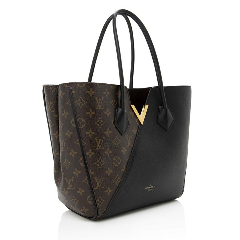 Louis Vuitton Monogram Canvas Kimono Tote (SHF-14521) - Image 2