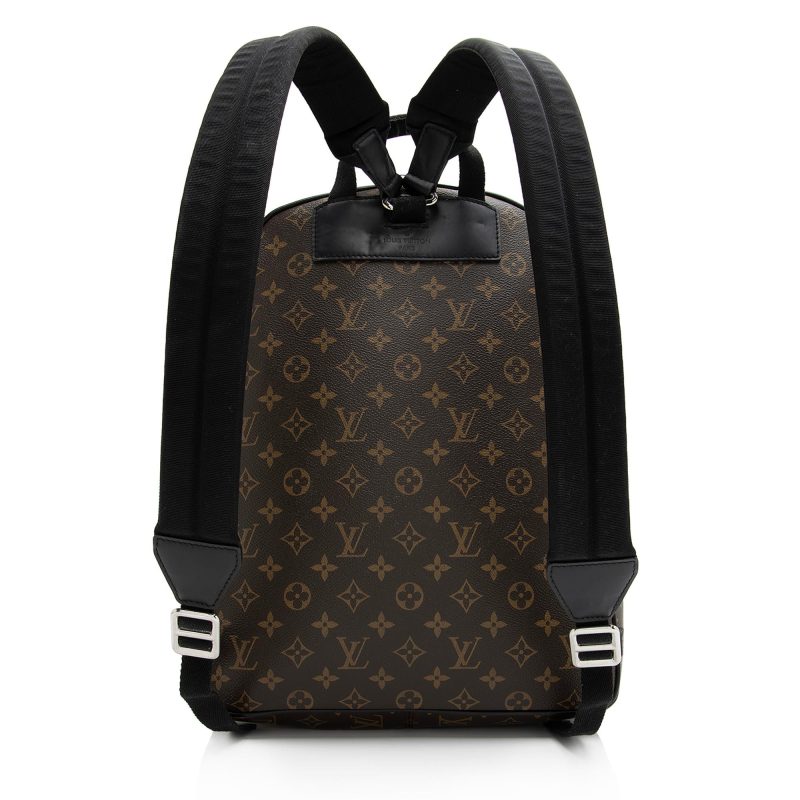 Louis Vuitton Monogram Canvas Macassar Josh Backpack (SHF-ExpBjb) - Image 2
